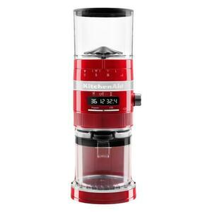 Rasnita electrica de cafea KitchenAid Artisan 5KCG8433ECA, 150 W, 70 setari macinare (Rosu) imagine