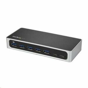 Hub USB Startech HB30C5A2CSC, 5x USB 3.2, 2x USB-C (Negru/Gri) imagine