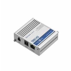 Router Industrial Teltonika TRB143 LTE, 4G, MiniSIM, 1x RJ45 Gigabit imagine