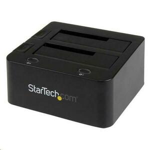 Docking Station Startech UNIDOCKU33, 2x2.5inch/3.5inch, USB 3.0 (Negru) imagine