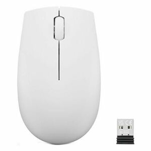 Mouse wireless Lenovo 300, 1000 DPI (Gri) imagine