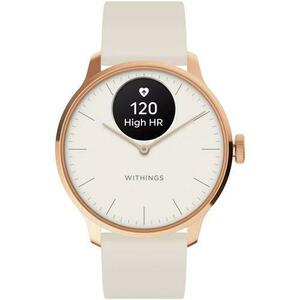 Smartwatch Withings Scanwatch Light, 37mm, Bluetooth, Ritm Cardiac, Monitorizare somn, Tracker Fitness (Auriu) imagine