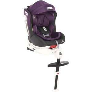 Scaun auto ISOFIX Lorelli Pegasus Grey & Violet, 0-36 kg, rotativ 360 grade, Mov imagine