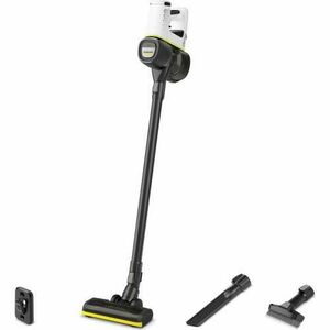 Aspirator vertical Karcher VC 4 Cordless myHome, 1.198-630.0, 140 W, 2 trepte de viteza, 21, 6 V , 2, 5 Ah, 650ml, perie activa (Alb/Negru) imagine