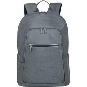 Rucsac pentru notebook, RivaCase, Poliester, 15, 6inch/16inch, Gri imagine