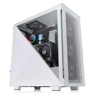 Carcasa Thermaltake Divider 300 TG Snow, ATX, Fara sursa, Middle Tower (Alb) imagine