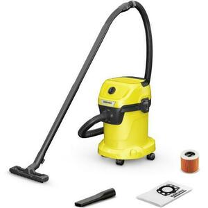 Aspirator umed/uscat Karcher WD 3 V-17/4/20, 1000W (Galben) imagine