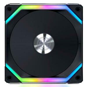 Ventilator Lian Li UNI FAN SL120 V2 RGB, iluminare RGB, 120 mm, 2000 rpm, PWM (Negru) imagine