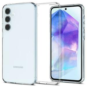 Husa pentru Samsung Galaxy A55 5G, Spigen, Liquid Crystal, Transparenta imagine