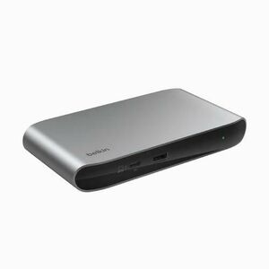 Thunderbolt 4, Belkin, 5-in-1, 1x USB-A 2.0, 1x USB-C PD (Argintiu) imagine