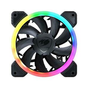 Ventilator Cougar Vortex VK120 RGB, iluminare RGB, 120mm, 1500 rpm, PWM (Negru) imagine