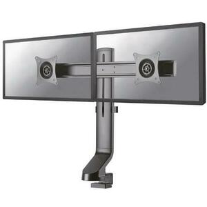 Suport 2 monitoare Neomounts FPMA-D860D, 10inch-27inch, 7 kg, VESA 75x75, 100x100 (Negru) imagine