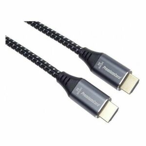 Cablu HDMI, Ultra High Speed, 8K@60Hz, Versiunea 2.1, conectori auriti metalici din aluminiu, 0.5m, PremiumCord kphdm21s05 imagine