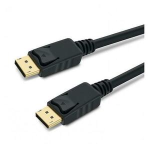 Cablu DisplayPort, tata - tata, Versiunea 1.3/1.4, 4K (3840×2160), dublu ecranat, conectori auriti, 1m, PremiumCord imagine