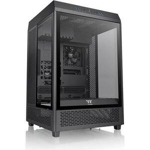 Carcasa Thermaltake The Tower 200, Mini Tower, Fara sursa, mITX (Negru) imagine