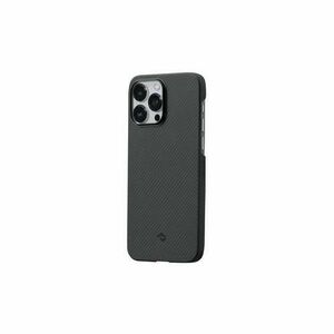 Husa Pitaka MagEZ 3 Aramida 600D, MagSafe iPhone 14 Pro (Negru) imagine