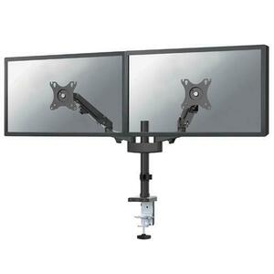 Suport 2 monitoare Neomounts DS70-750BL2, 17inch-27inch, 14 kg, VESA 75x75, 100x100 (Negru) imagine