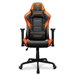 Scaun Gaming Cougar Armor Elite, Greutate maxima 120 kg (Negru/Portocaliu) imagine