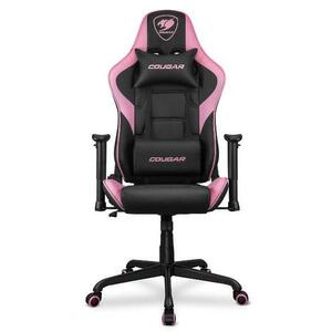 Scaun Gaming Cougar Armor Elite Eva, Greutate maxima 120 kg (Negru/Roz) imagine