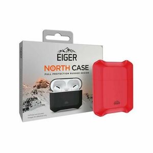 Husa Airpods Generation 1/2 Eiger North Case (Rosu) imagine