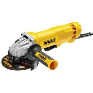 Polizor unghiular DeWalt DWE4203-QS, 1010 W, 125 mm, Aparatoare rapida, Maner antivribatii (Negru/Galben) imagine