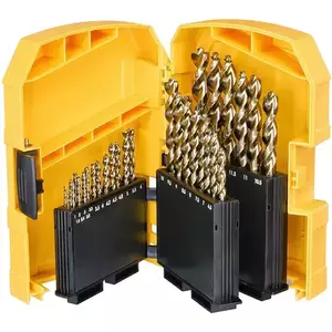 Set burghie pentru metal EXTREME, 29 bucati, 1-13mm, DeWALT, DT7926-XJ imagine