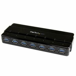 Hub USB Startech ST7300USB3B, 7x USB 3.0 (Negru) imagine