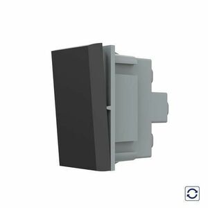 Modul Intrerupator Simplu Mecanic cu Reset LIVOLO - Serie Noua (Negru) imagine