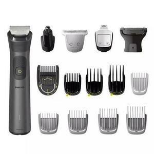 Aparat de tuns multifunctional 15 in 1 Philips Multigroom Series 7000 MG7950/15, acumulator, autonomie 120 min (Negru) imagine