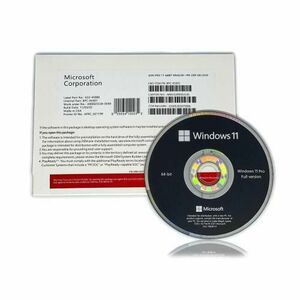 Licenta Microsoft® Windows 11 PRO 64-bit ENG INTL, 1PK, DSP OEI DVD imagine