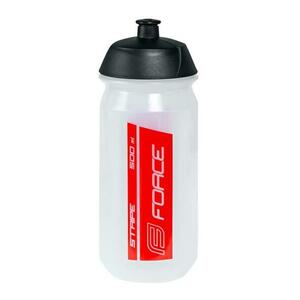 Bidon Force Stripe 0.5l, Transparent imagine