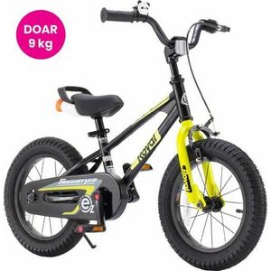 Bicicleta copii Royal Baby EZ Freestyle, roti 16inch, cadru otel (Negru) imagine