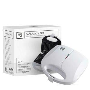 Sandwich maker Emma S-0009, 750 W (Alb) imagine