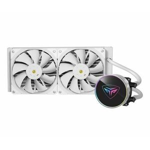 Cooler CPU PCCOOLER PD240S WH, 2x120 mm, 1850 rpm, PWM (Alb) imagine