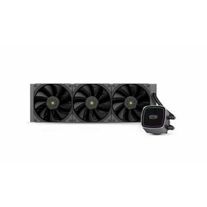 Cooler CPU PCCOOLER DE360 BK, 3x120 mm, 1850 rpm, PWM (Negru) imagine