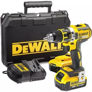 Masina de gaurit/insurubat DeWALT DCD790M2 cu 2 acumulatori 4.0Ah, incarcator 18V si valiza imagine