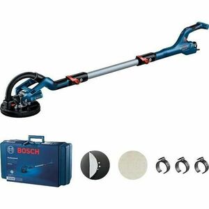 Slefuitor perete Bosch Professional 06017D4020, 550 W, 215 mm diametru disc, 1730 mm lungime, 910 RPM, foaie abrazica M480, valiza profesionala, disc, 3 cleme cablu imagine