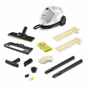 Aparat de curatat cu aburi Karcher Steam Cleaner SC 4 EasyFix Plus 1.512-640.0, 2000 W, 3.5 bari, Rezervor 0.8 l (Alb/Negru) imagine