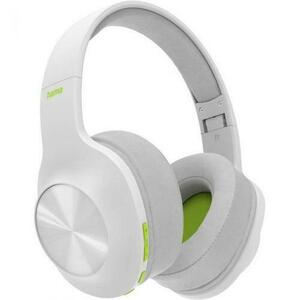 Casti Hama Spirit Calypso, Bluetooth, On-Ear, Microfon (Alb/Gri) imagine