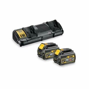 Set 2 acumulatori si incarcator FlexVolt Dewalt DCB132T2 imagine