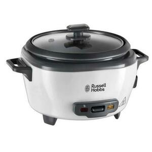 Aparat de gatit orez Russell Hobbs 27030-56, 300 W, 0.8 L, Mentinere automata la cald (Alb/Negru) imagine