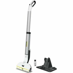 Mop electric Karcher EWM 2, 1.056-310.0, autonomie 20 minute, 60 mp, 360 ml rezervor apa curata, 140 ml rezervor apa murdara (Alb/Negru) imagine