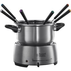 Set fondue electric Russell Hobbs 22560-56, 1200 W, 2 l (Inox) imagine