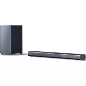 Soundbar Sharp HT-SBW460, 3.1, Dolby Atmos, 440W, Virtual Surround Sound, Subwoofer wireless, Bluetooth, Negru imagine