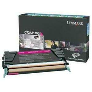 Toner Lexmark C734A1MG (Magenta - program return) imagine