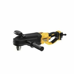 Burghiu unghiular DeWalt DCD470N-XJ, Fara baterie/incarcator, 2 viteze (Galben/Negru) imagine