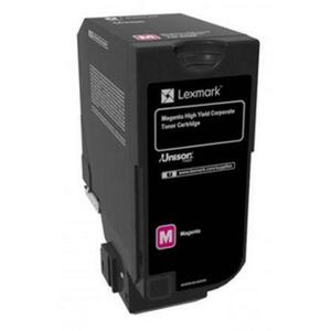 Toner Lexmark 74C2HME, 12000 pagini (Magenta) imagine