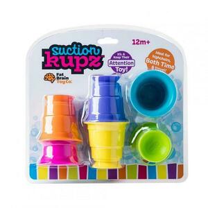 Set 6 cupe de silicon colorate Fat Brain imagine