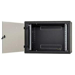 Rack de perete Triton sectiune simpla 9U 600mm, securizare cu cheie, IP30 imagine