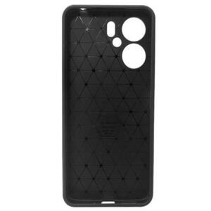 Husa Protectie Spate Lemontti LEMHCCFXR13CN Carbon Case Flexible pentru Xiaomi Redmi 13C 4G / 13C 5G / Poco M6 / C65 (Negru) imagine